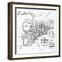 Port Arthur, Manchuria, Showing Japanese and Russian Fortifications, Russo-Japanese War, 1905-null-Framed Giclee Print