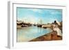 Port at Loby-Berthe Morisot-Framed Art Print