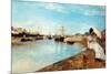 Port At Loby-Berthe Morisot-Mounted Premium Giclee Print