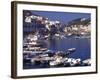 Port at Village of Ponza, Pontine Islands, Italy-Connie Ricca-Framed Photographic Print