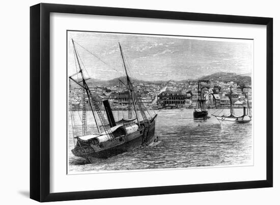 Port-Au-Prince, Haiti, 1873-null-Framed Giclee Print