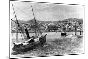 Port-Au-Prince, Haiti, 1873-null-Mounted Giclee Print