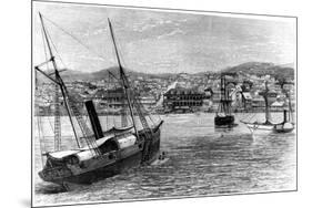 Port-Au-Prince, Haiti, 1873-null-Mounted Giclee Print