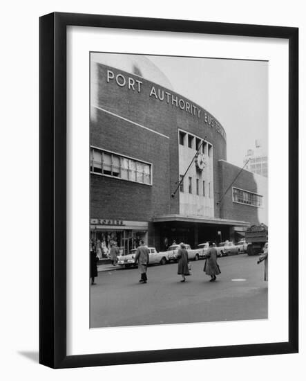 Port Authority Bus Terminal-null-Framed Photographic Print