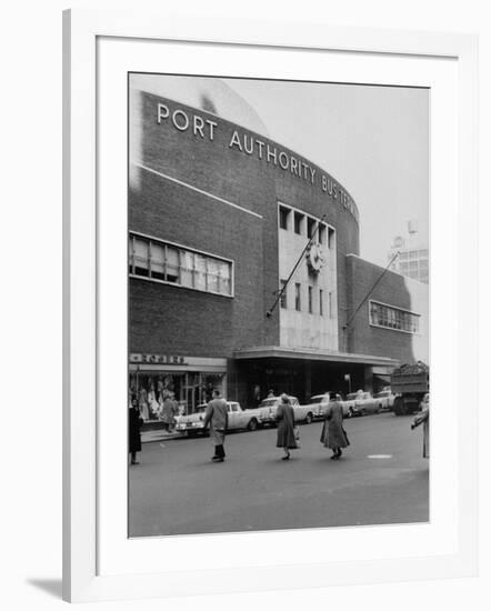 Port Authority Bus Terminal-null-Framed Photographic Print