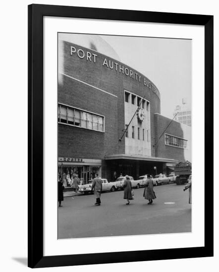 Port Authority Bus Terminal-null-Framed Photographic Print