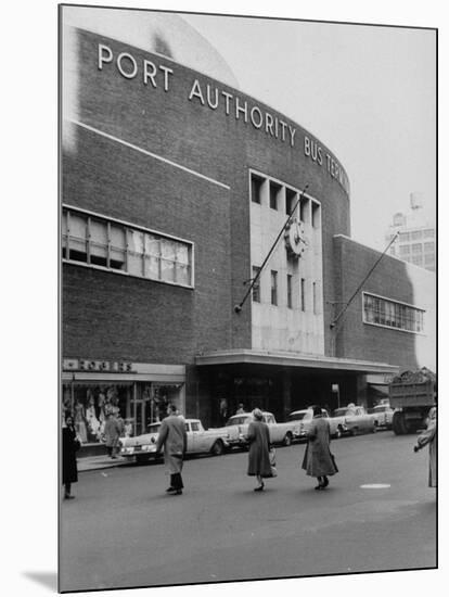 Port Authority Bus Terminal-null-Mounted Photographic Print