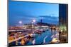 Port, Barcelona, Catalonia, Spain-null-Mounted Art Print