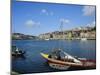 Port Barge on the Douro River, Porto (Oporto), Portugal, Europe-Fraser Hall-Mounted Photographic Print