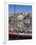 Port Carrying Barcos, Porto, Portugal-Alan Copson-Framed Photographic Print