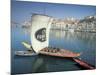 Port Carrying Barcos, Porto, Portugal-Peter Adams-Mounted Photographic Print