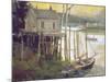 Port Clyded Maine-Ted Goerschner-Mounted Giclee Print