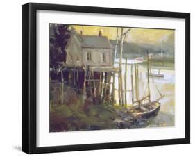 Port Clyded Maine-Ted Goerschner-Framed Giclee Print
