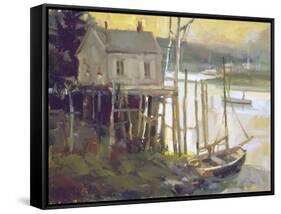 Port Clyded Maine-Ted Goerschner-Framed Stretched Canvas