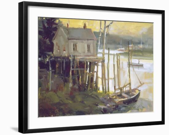 Port Clyded Maine-Ted Goerschner-Framed Giclee Print