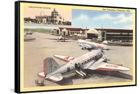 Port Columbus Airport-null-Framed Stretched Canvas