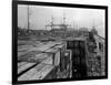 Port Commission Dock, Seattle, Undated-Asahel Curtis-Framed Giclee Print