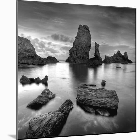 Port Coton Bw-Philippe Manguin-Mounted Photographic Print