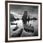 Port Coton Bw-Philippe Manguin-Framed Photographic Print