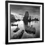 Port Coton Bw-Philippe Manguin-Framed Photographic Print