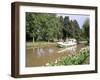 Port d'Homps, Canal Du Midi, Minervois Region, Languedoc Roussillon, France-Bruno Barbier-Framed Photographic Print