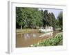 Port d'Homps, Canal Du Midi, Minervois Region, Languedoc Roussillon, France-Bruno Barbier-Framed Photographic Print