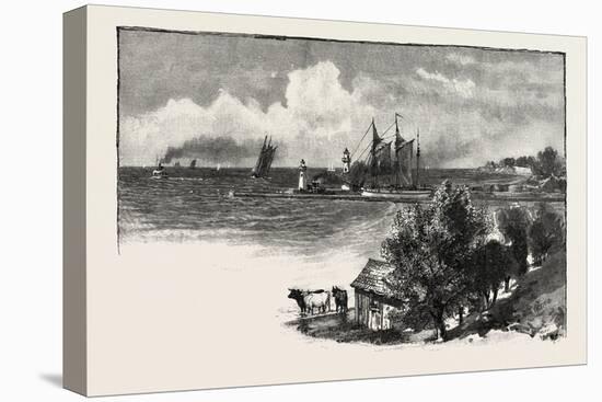 Port Dalhousie, Canada, Nineteenth Century-null-Stretched Canvas