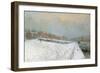 Port De Bercy, En Hiver-Albert-Charles Lebourg-Framed Giclee Print