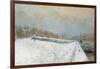 Port De Bercy, En Hiver-Albert-Charles Lebourg-Framed Giclee Print