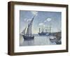 Port De Cette, Les Tartanes, 1892-Theo van Rysselberghe-Framed Giclee Print