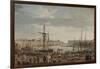 Port de Dieppe-Claude Joseph Vernet-Framed Giclee Print