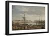 Port de Dieppe-Claude Joseph Vernet-Framed Giclee Print