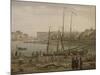 Port de Dieppe-Claude Joseph Vernet-Mounted Giclee Print