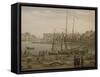 Port de Dieppe-Claude Joseph Vernet-Framed Stretched Canvas