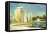 Port De La Rochelle, 1896-Pierre-Auguste Renoir-Framed Stretched Canvas