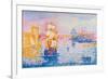 Port de Marseille. Ca. 1899-Henri Edmond Cross-Framed Giclee Print