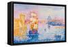 Port de Marseille. Ca. 1899-Henri Edmond Cross-Framed Stretched Canvas
