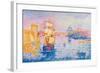 Port de Marseille. Ca. 1899-Henri Edmond Cross-Framed Giclee Print