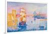 Port de Marseille. Ca. 1899-Henri Edmond Cross-Framed Giclee Print