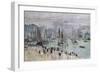 Port De Mer (Le Havre), 1874-Claude Monet-Framed Giclee Print