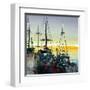 Port de mer-Roland Palmaerts-Framed Art Print