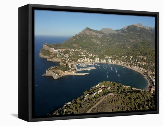 Port De Soller, Mallorca, Balearic Islands, Spain, Mediterranean, Europe-Hans Peter Merten-Framed Stretched Canvas