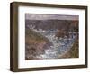 Port Domois at Belle Ile, 1886-Claude Monet-Framed Giclee Print