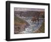 Port Domois at Belle Ile, 1886-Claude Monet-Framed Giclee Print