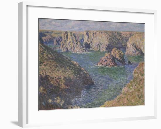 Port-Domois, Belle-Isle, 1887-Claude Monet-Framed Giclee Print