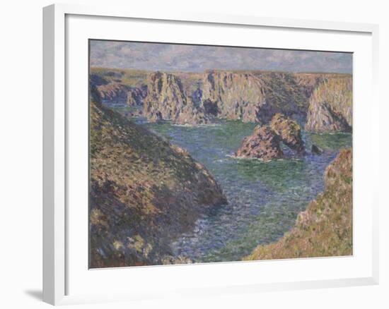 Port-Domois, Belle-Isle, 1887-Claude Monet-Framed Giclee Print