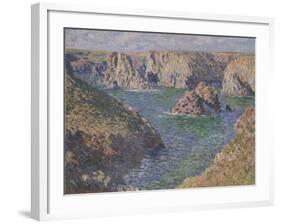 Port-Domois, Belle-Isle, 1887-Claude Monet-Framed Giclee Print