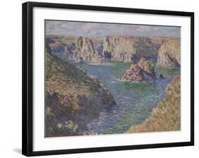 Port-Domois, Belle-Isle, 1887-Claude Monet-Framed Giclee Print