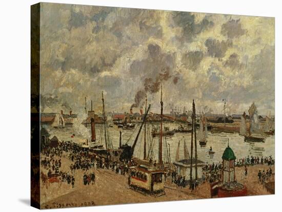 Port Du Havre, 1903-Camille Pissarro-Stretched Canvas