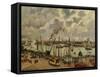 Port Du Havre, 1903-Camille Pissarro-Framed Stretched Canvas